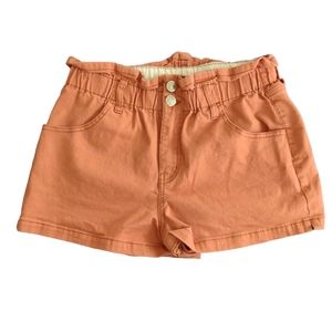 Wild Fable Coral colored high waisted shorts Size Medium‎